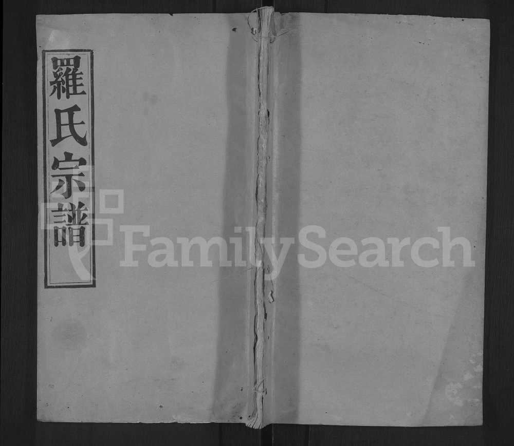 图片[1]-湖北黄冈罗氏宗谱（尽心堂）电子版PDF下载-中华家谱网