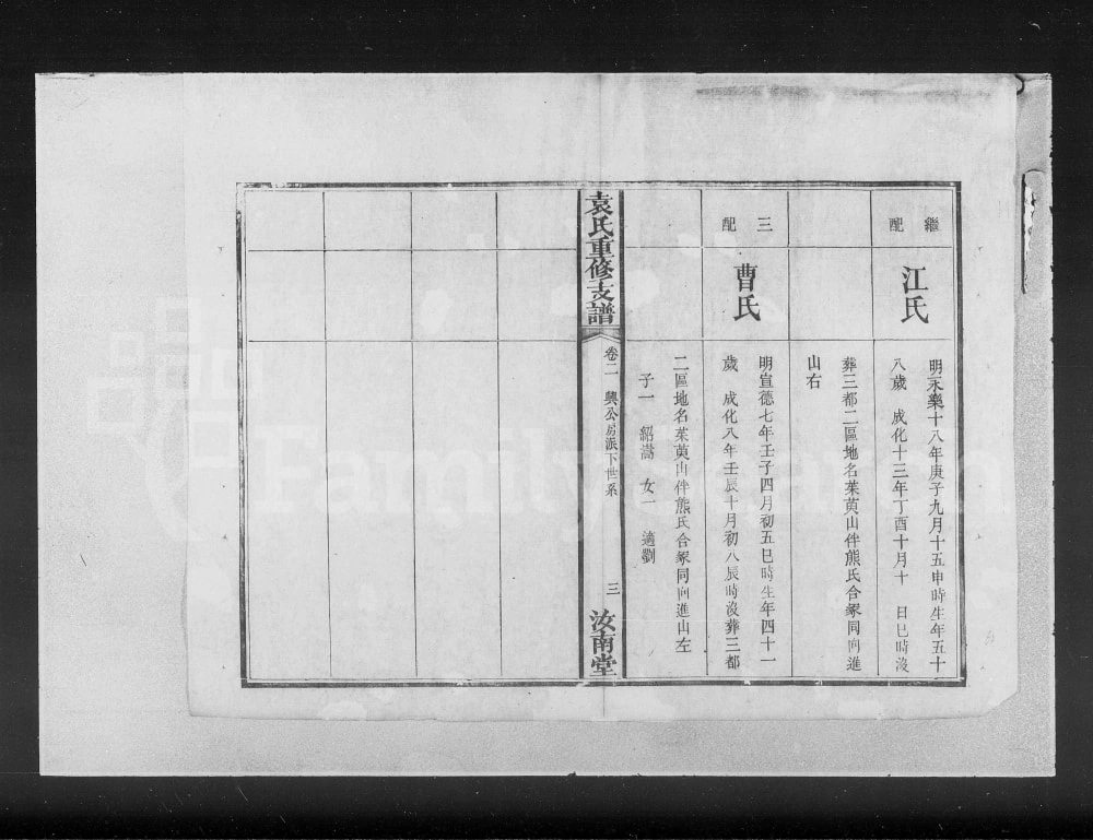 图片[7]-湖南长沙宁乡县袁氏重修支谱（汝南堂）电子版PDF下载-中华家谱网