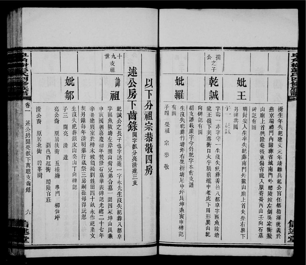 图片[8]-湖南长沙善邑皂角树彭氏四修族谱（信述堂）电子版PDF下载-中华家谱网
