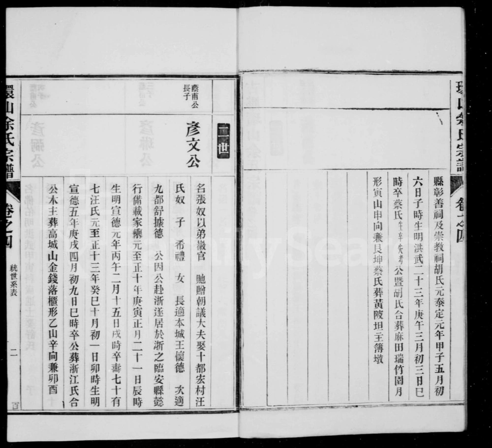 图片[7]-安徽黄山黟县环山余氏宗谱电子版PDF下载-中华家谱网