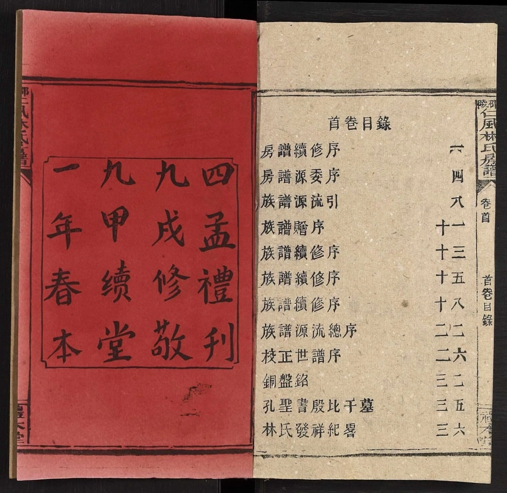 图片[2]-湖南邵东邵阳仁风林氏房谱（礼本堂）电子版PDF下载-中华家谱网