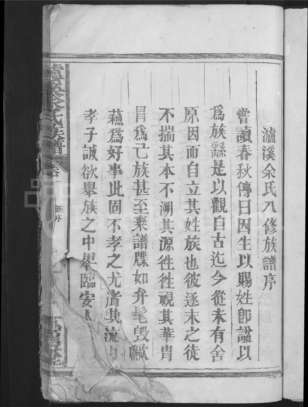 图片[1]-江西丰城泸溪余氏八修族谱（崇礼堂）电子版PDF下载-中华家谱网