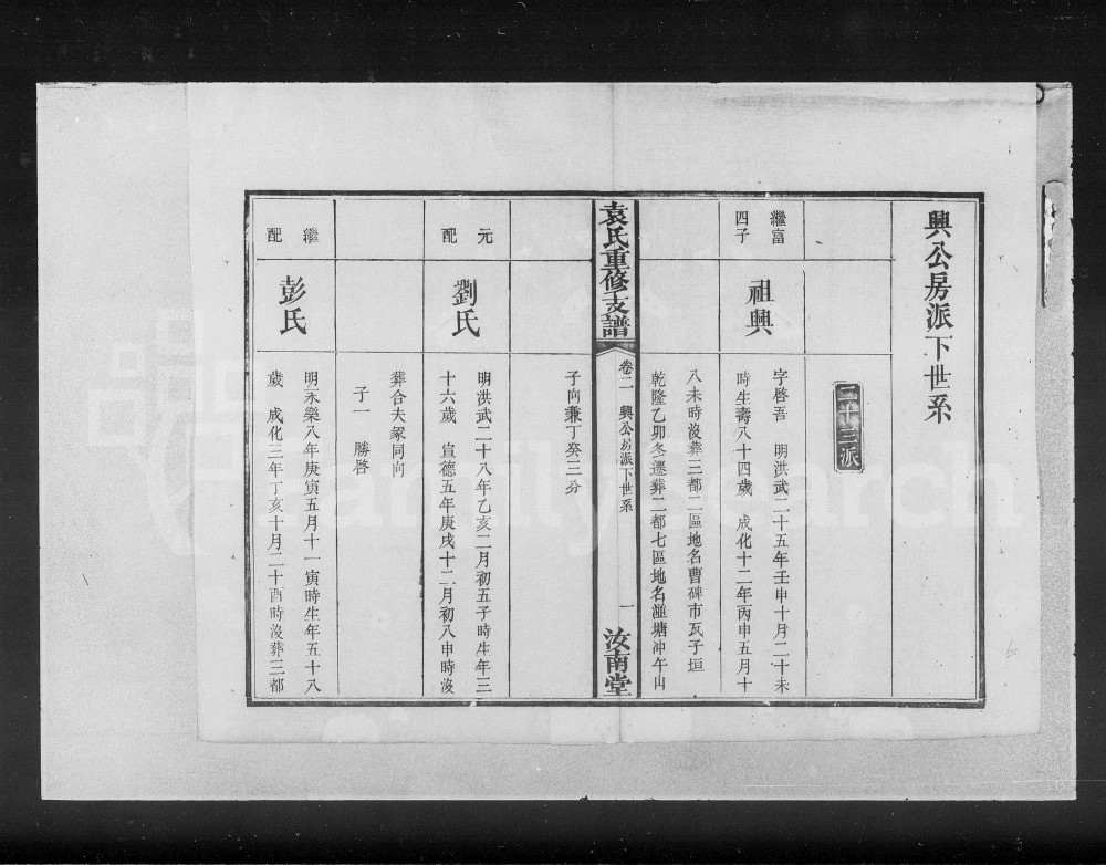 图片[5]-湖南长沙宁乡县袁氏重修支谱（汝南堂）电子版PDF下载-中华家谱网