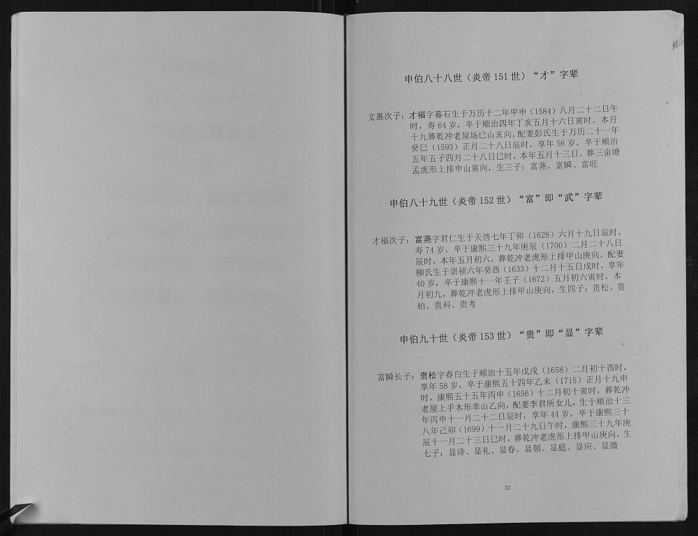 图片[4]-重庆开州区坪梁谢氏江东文惠支谱电子版PDF下载-中华家谱网