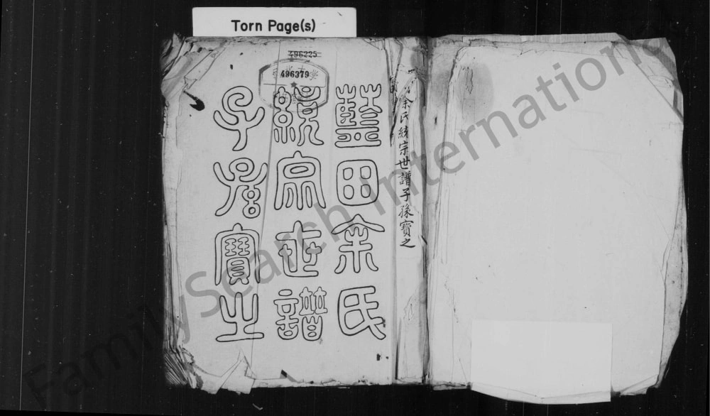 图片[1]-安徽黄山歙县蓝田余氏统宗世谱电子版PDF下载-中华家谱网