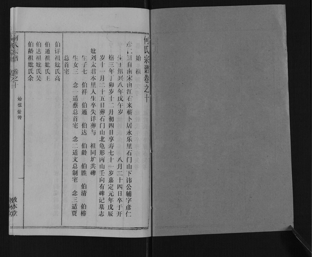 图片[5]-湖北黄冈浠水县何氏宗谱（敦本堂）电子版PDF下载-中华家谱网