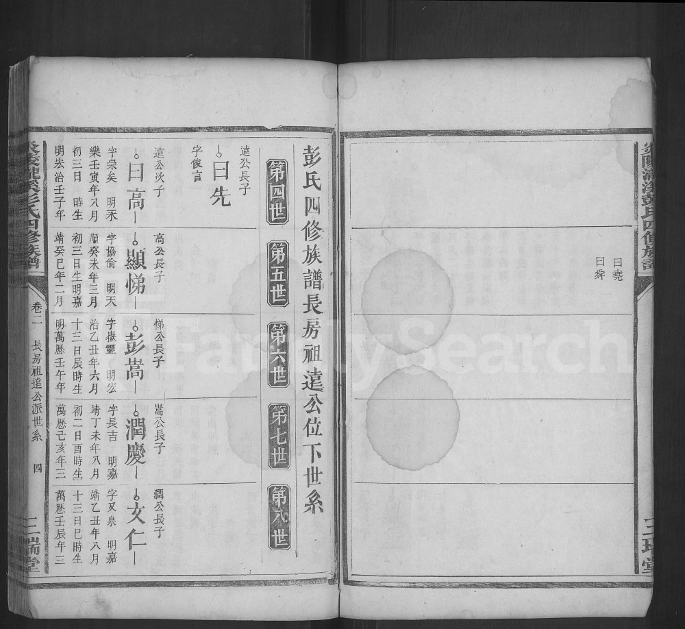 图片[8]-湖南株洲炎陵县彭氏四修族谱（三瑞堂）电子版PDF下载-中华家谱网