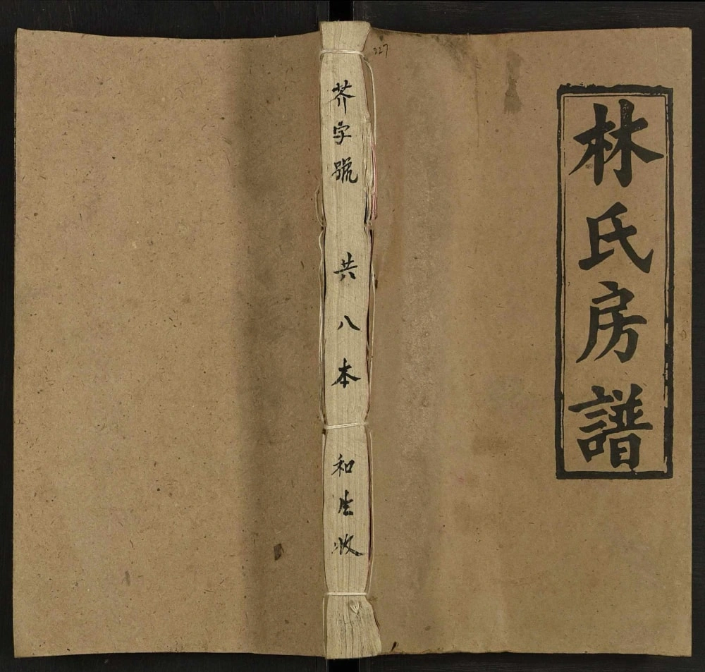 图片[1]-湖南邵东邵阳仁风林氏房谱（礼本堂）电子版PDF下载-中华家谱网