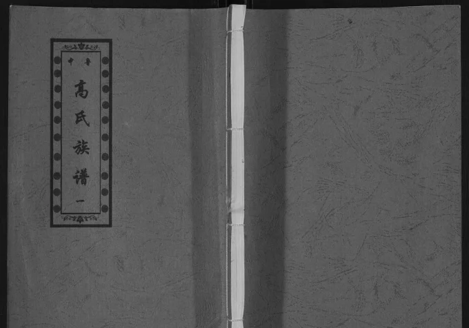 山东济宁汶上县鲁中高氏族谱电子版PDF下载-中华家谱网