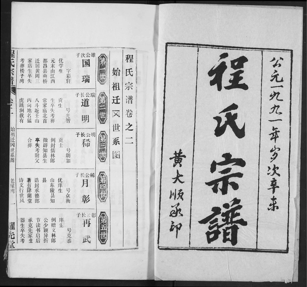 图片[8]-湖北黄冈程氏宗谱（耀先堂）电子版PDF下载-中华家谱网