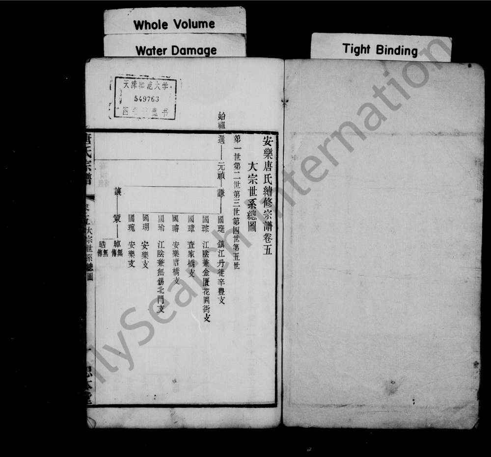 图片[2]-江苏江阴安乐唐氏宗谱（思本堂）电子版PDF下载-中华家谱网