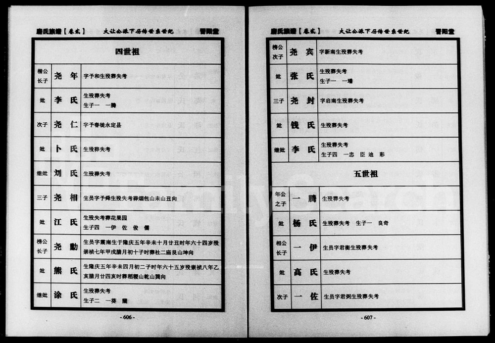 图片[6]-湖南常德津临安澧唐氏族谱（晋阳堂）电子版PDF下载-中华家谱网