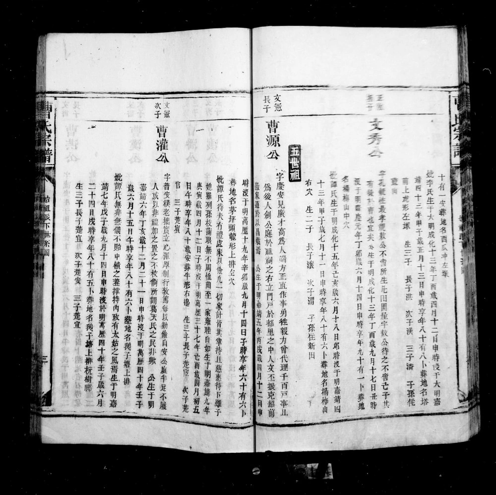图片[8]-湖南郴州宜章县竹渚曹氏族谱电子版PDF下载-中华家谱网