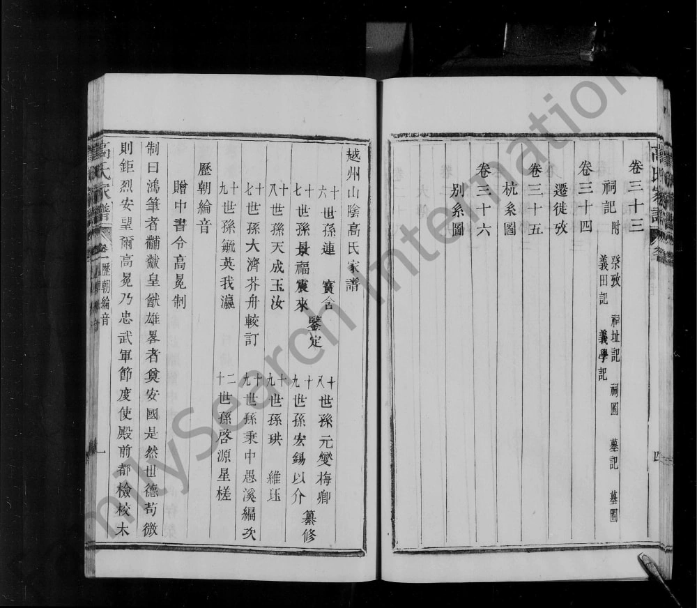 图片[2]-浙江绍兴越州山阴高氏宗谱（赐书堂）电子版PDF下载-中华家谱网