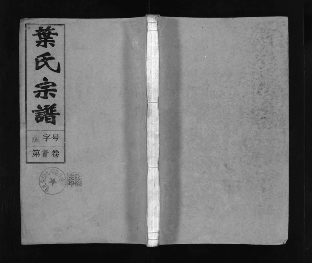 图片[1]-安徽安庆怀宁县叶氏宗谱（务本堂）电子版PDF下载-中华家谱网