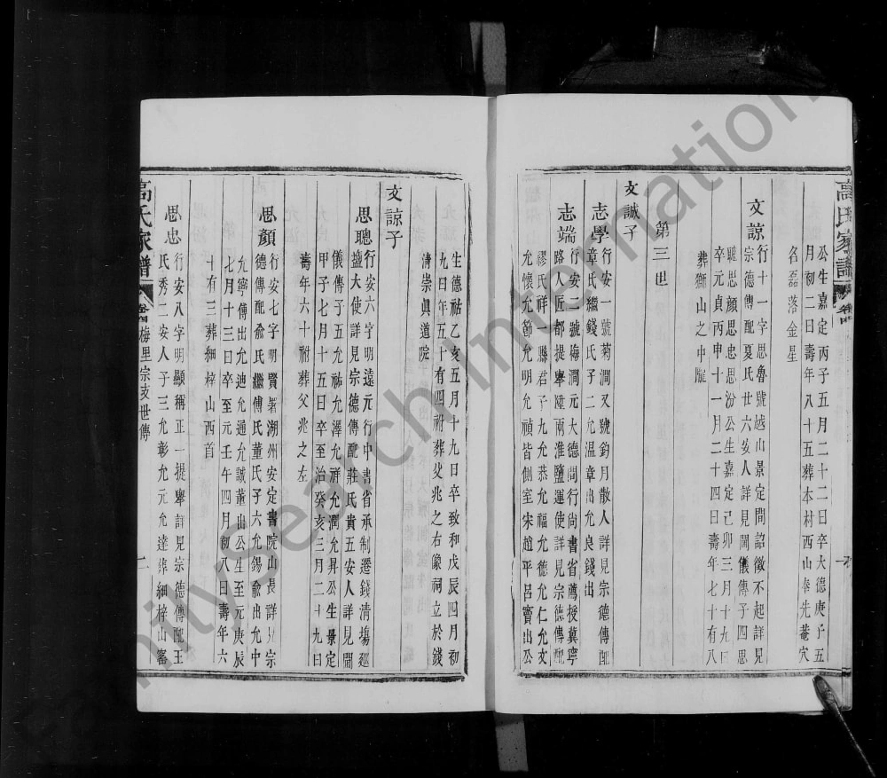 图片[4]-浙江绍兴越州山阴高氏宗谱（赐书堂）电子版PDF下载-中华家谱网