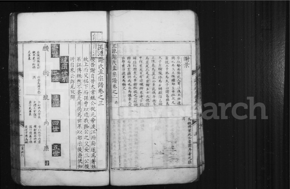 图片[3]-安徽黄山祁门县王源谢氏孟宗谱电子版PDF下载-中华家谱网