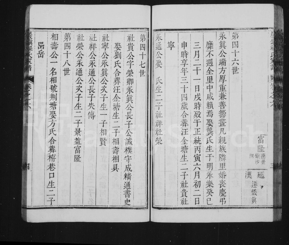图片[6]-安徽黄山歙县岩镇程氏家谱电子版PDF下载-中华家谱网