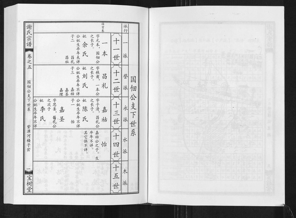图片[5]-湖北谢氏通谱（宝树堂）电子版PDF下载-中华家谱网