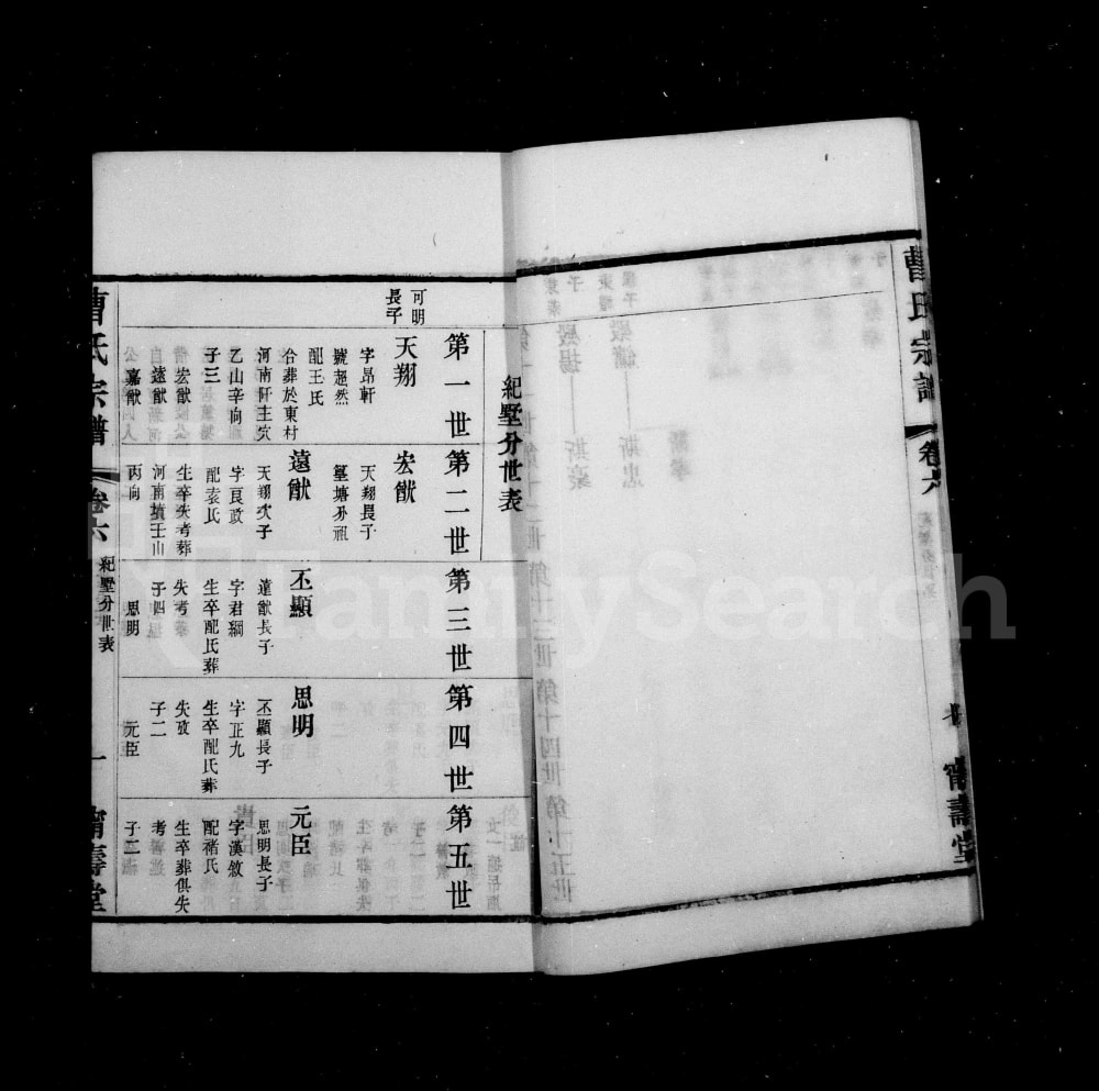 图片[4]-江苏常州武进区曹氏宗谱（宁寿堂）电子版PDF下载-中华家谱网