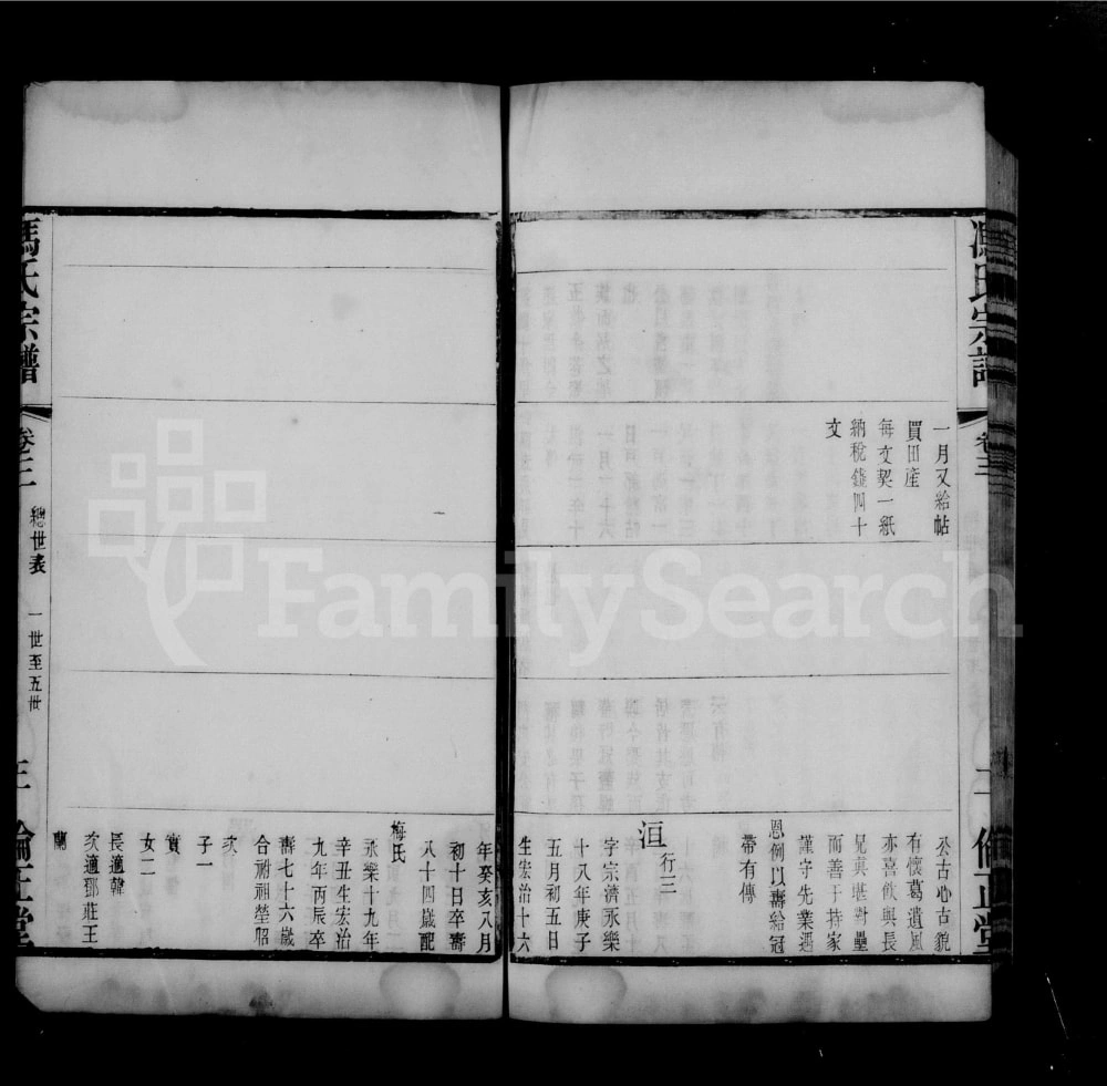 图片[5]-江苏无锡冯氏宗谱（伦正堂）电子版PDF下载-中华家谱网