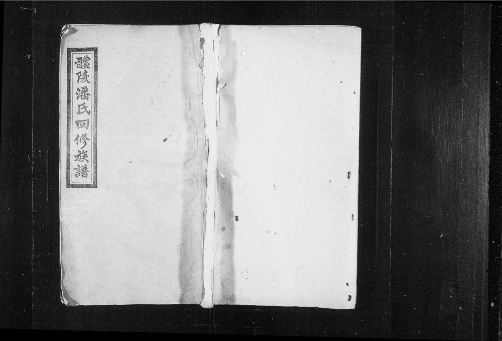 图片[1]-湖南醴陵潘氏四修族谱电子版PDF下载-中华家谱网