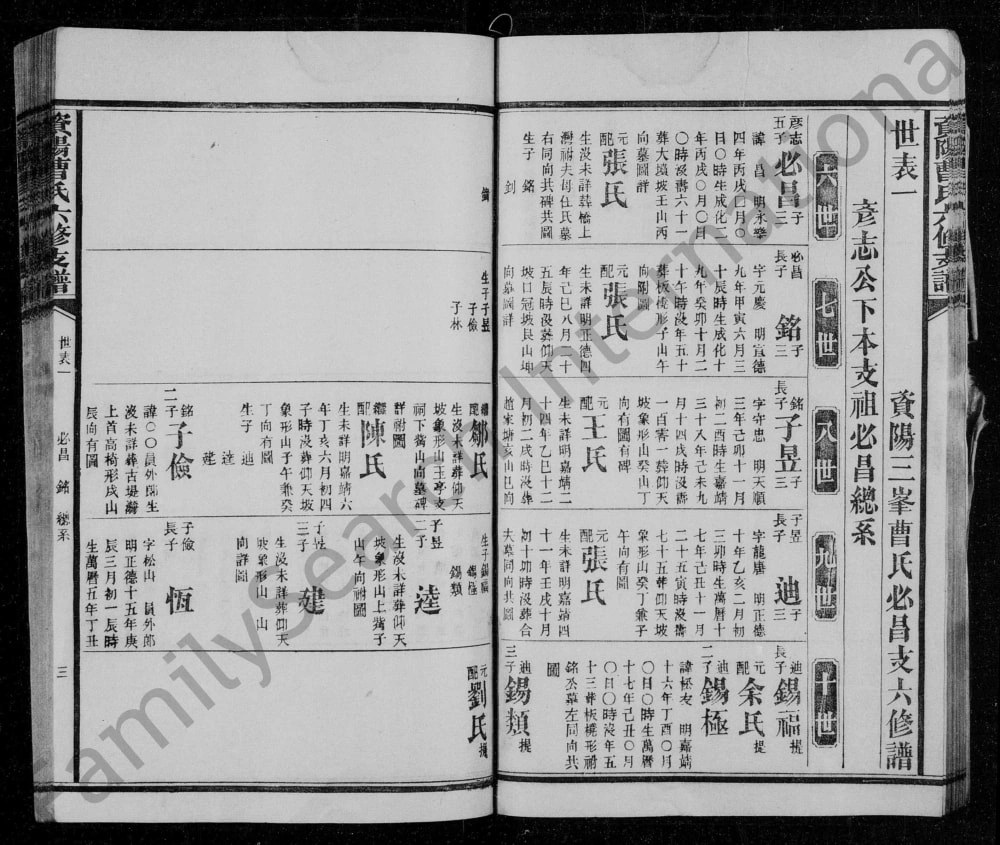 图片[5]-湖南益阳三峰曹氏必昌支六修谱电子版PDF下载-中华家谱网