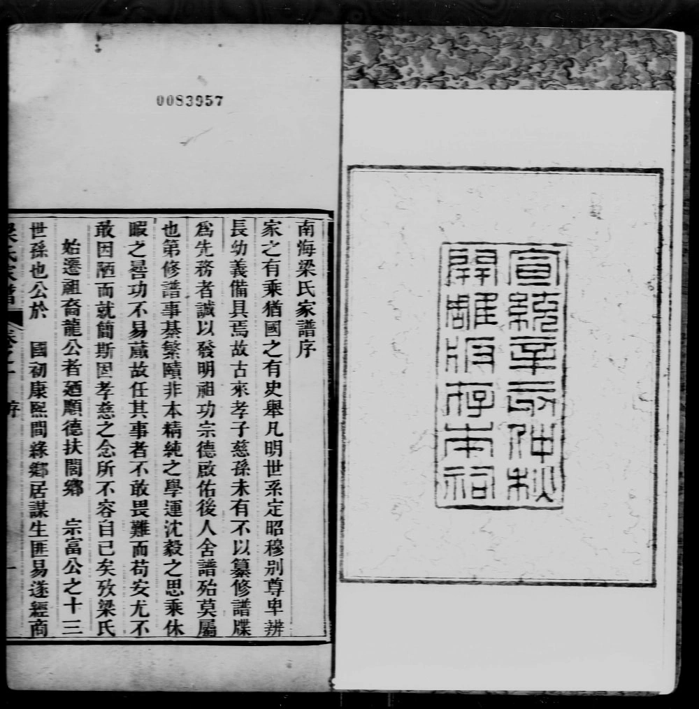 图片[2]-广东佛山南海区梁氏家谱电子版PDF下载-中华家谱网