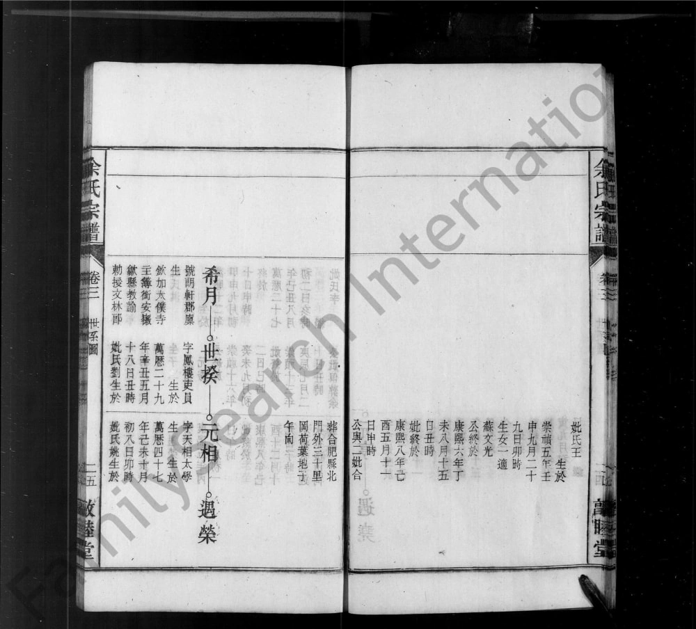 图片[7]-安徽六安舒城县龙舒余氏宗谱（敦睦堂）电子版PDF下载-中华家谱网