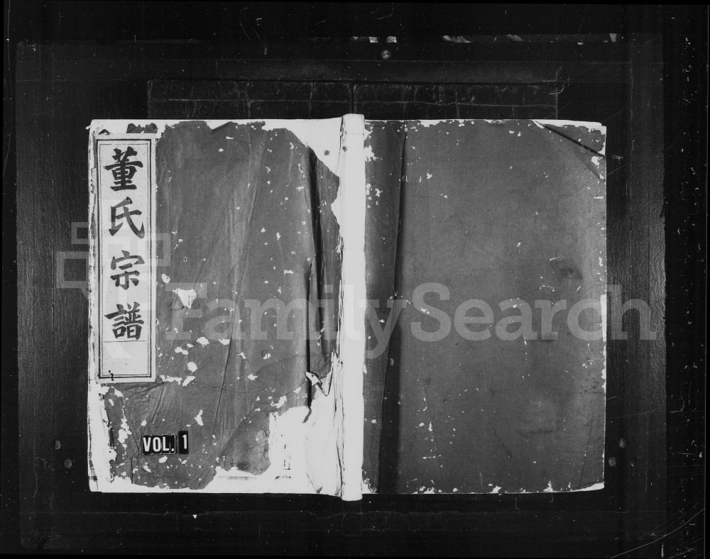 图片[1]-浙江金华塔石董氏宗谱电子版PDF下载-中华家谱网