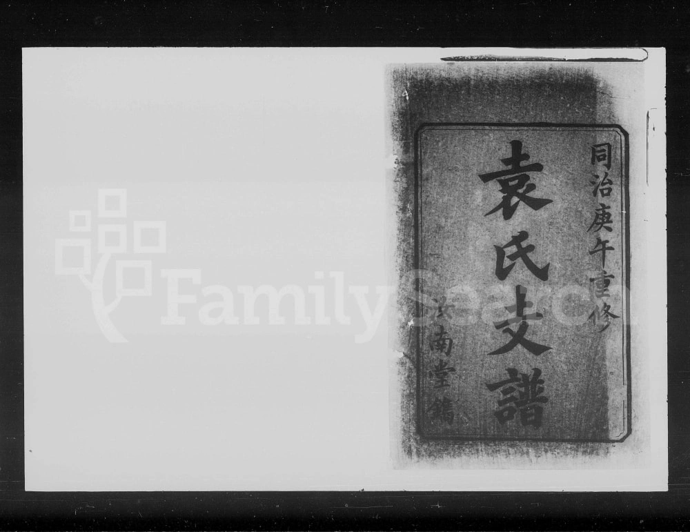 图片[2]-湖南长沙宁乡县袁氏重修支谱（汝南堂）电子版PDF下载-中华家谱网