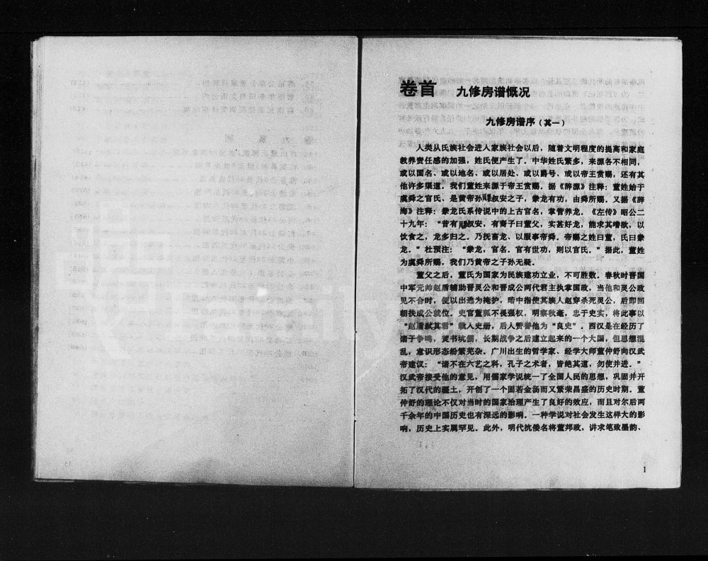 图片[1]-湖南衡阳衡东县董氏华公派下惟直公房九修支谱电子版PDF下载-中华家谱网