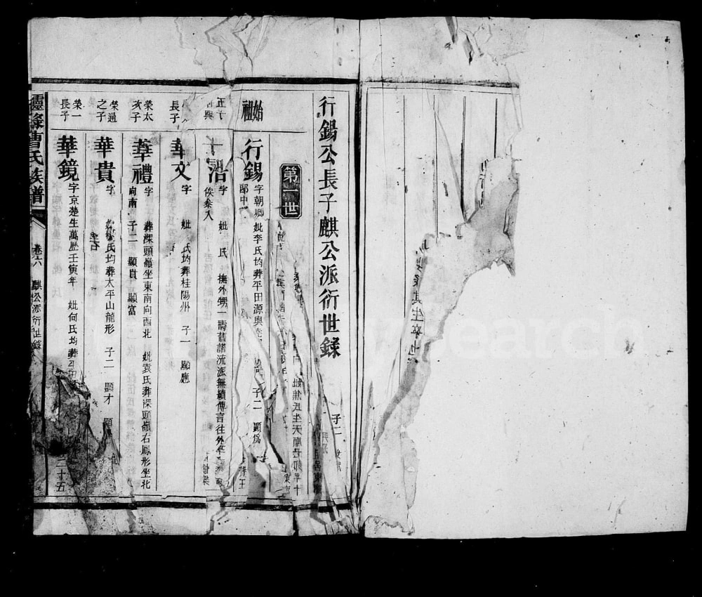 图片[4]-湖南资兴醽醁曹氏族谱电子版PDF下载-中华家谱网