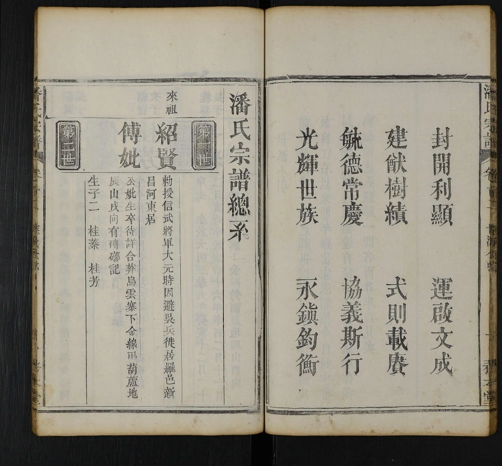 图片[3]-湖北黄冈罗田潘氏重修宗谱（务本堂）电子版PDF下载-中华家谱网