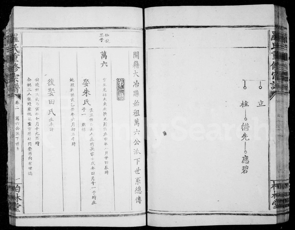 图片[5]-湖北大冶罗氏重修族谱（柏林堂）电子版PDF下载-中华家谱网