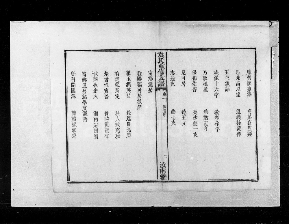 图片[4]-湖南长沙宁乡县袁氏重修支谱（汝南堂）电子版PDF下载-中华家谱网