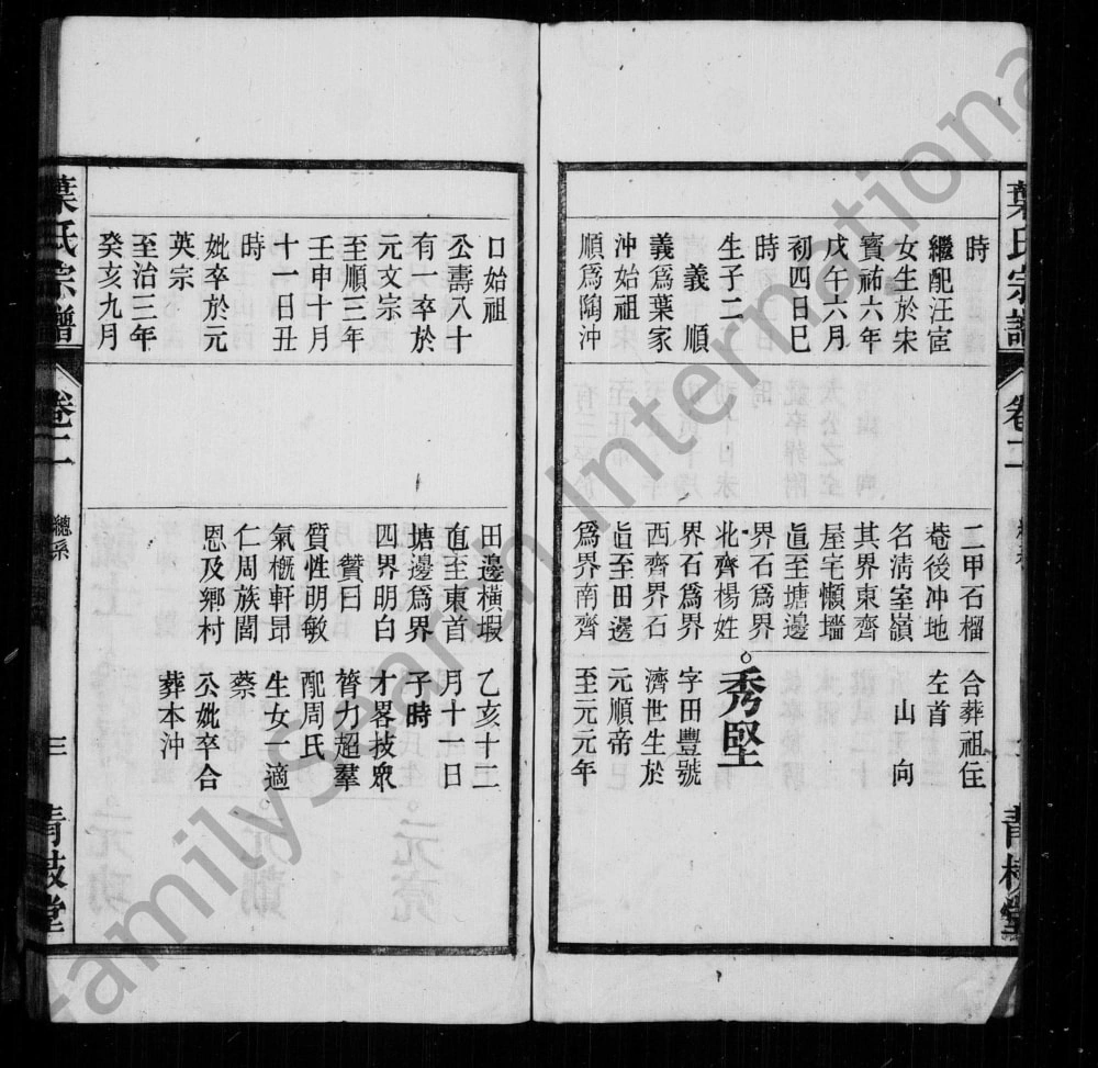 图片[8]-安徽桐城桐邑叶氏宗谱（青枝堂）电子版PDF下载-中华家谱网
