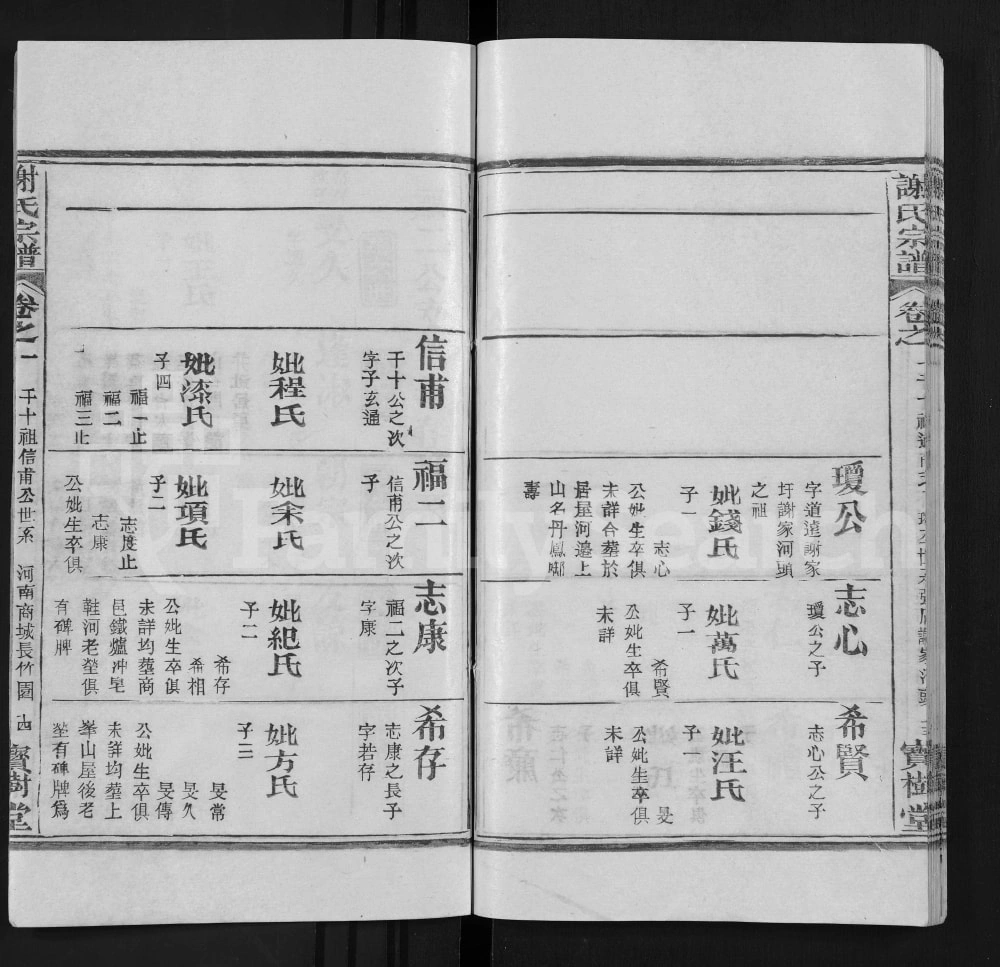 图片[8]-湖北黄冈谢氏宗谱（宝树堂）电子版PDF下载-中华家谱网