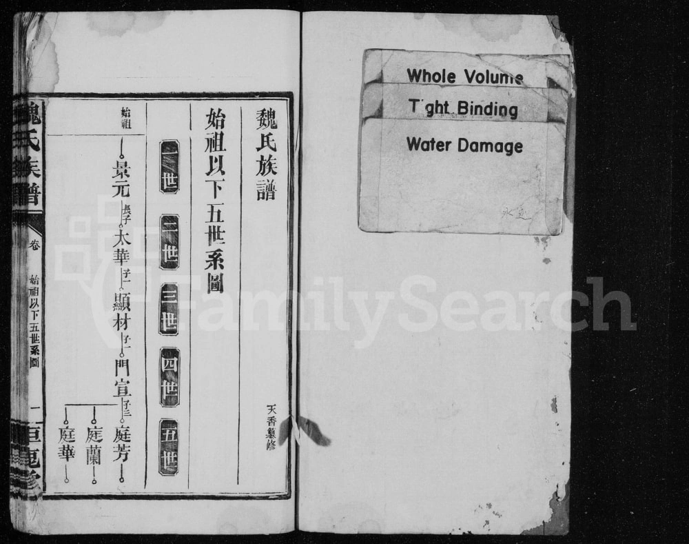 图片[4]-湖北荆州公安县魏氏族谱（钜鹿堂）电子版PDF下载-中华家谱网