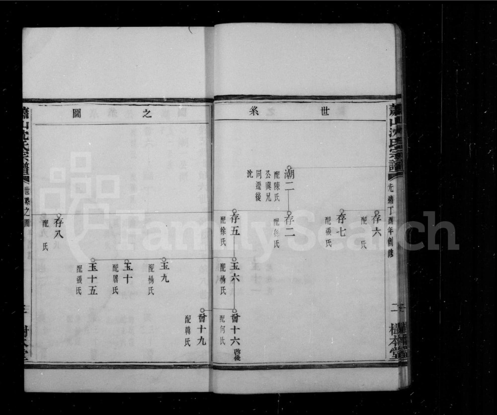 图片[6]-浙江杭州萧山苎萝后沈沈氏宗谱（树本堂）电子版PDF下载-中华家谱网