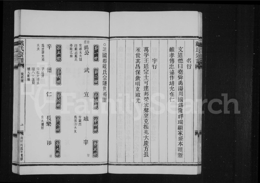 图片[4]-浙江温州平阳县戴氏宗谱电子版PDF下载-中华家谱网