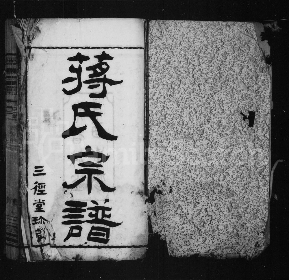 图片[1]-江苏常州武进区新安蒋氏宗谱（三径堂）电子版PDF下载-中华家谱网