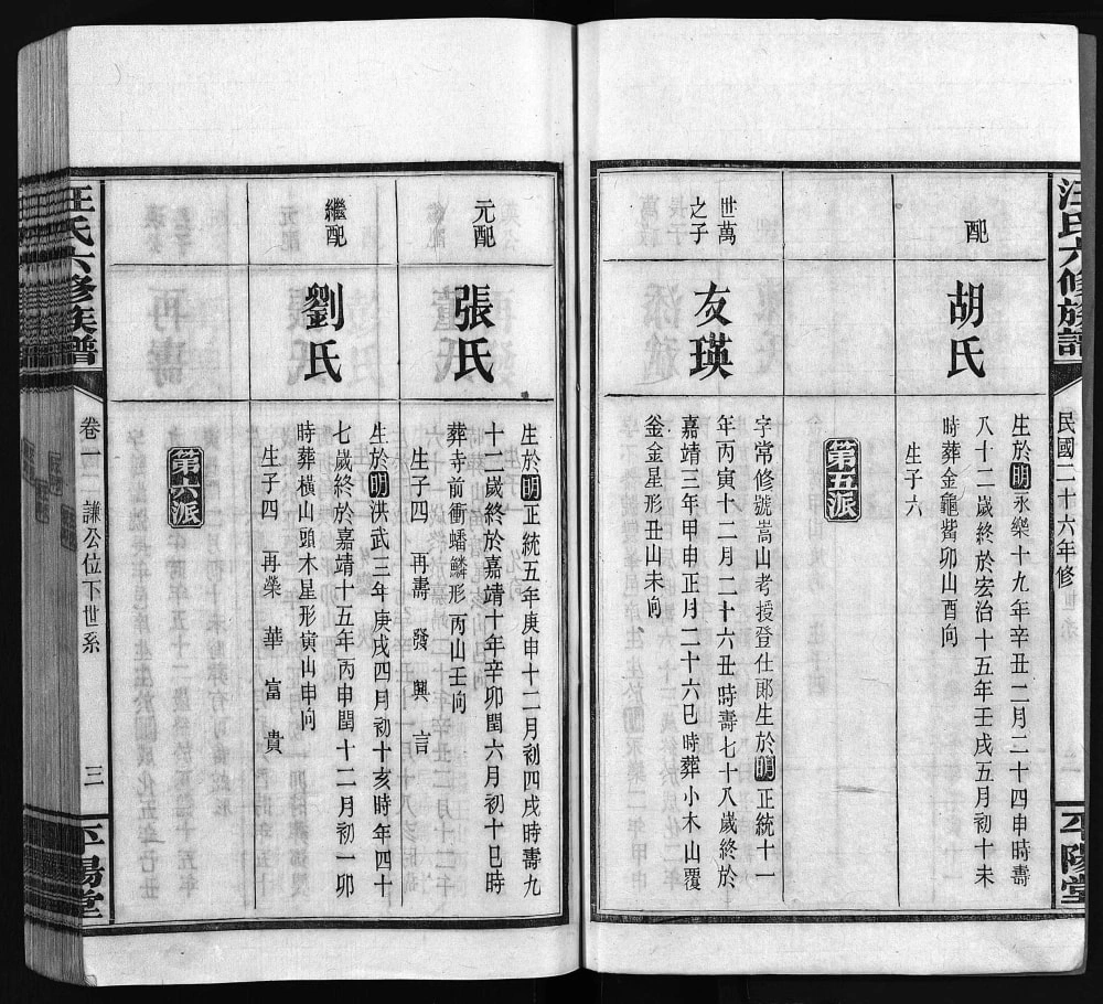 图片[6]-湖南浏阳汪氏六修族谱（平阳堂）电子版PDF下载-中华家谱网