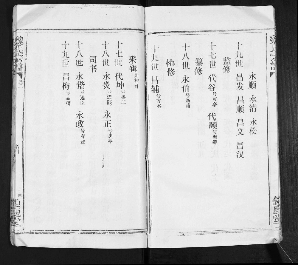 图片[3]-湖北孝感魏氏宗谱（钜鹿堂、慎思堂）电子版PDF下载-中华家谱网