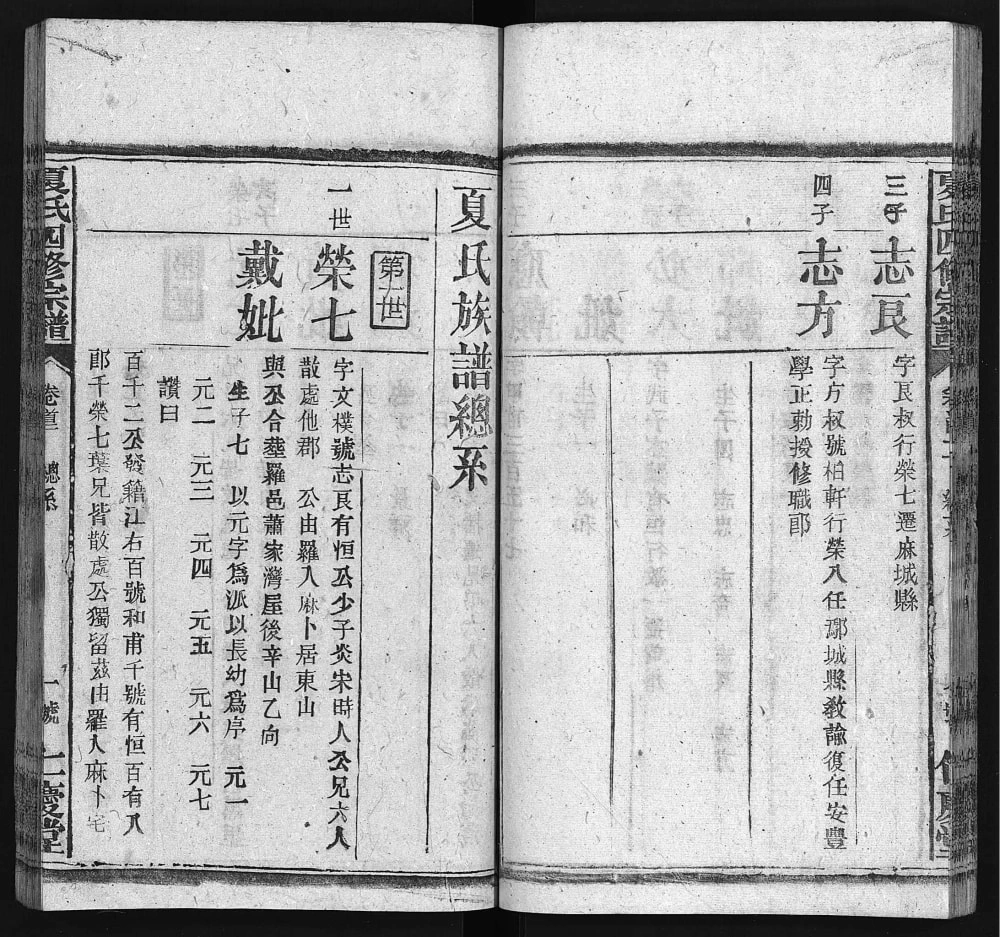 图片[5]-湖北麻城西陵白石山夏氏族谱（仁庆堂）电子版PDF下载-中华家谱网