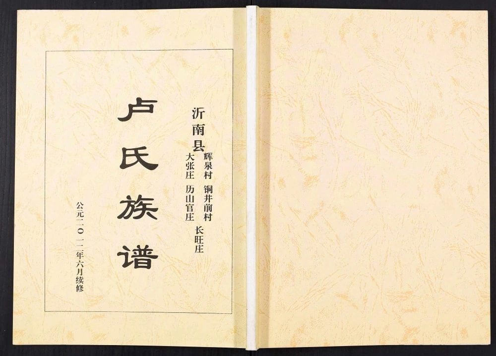 图片[1]-山东临沂沂南县卢氏族谱电子版PDF下载-中华家谱网