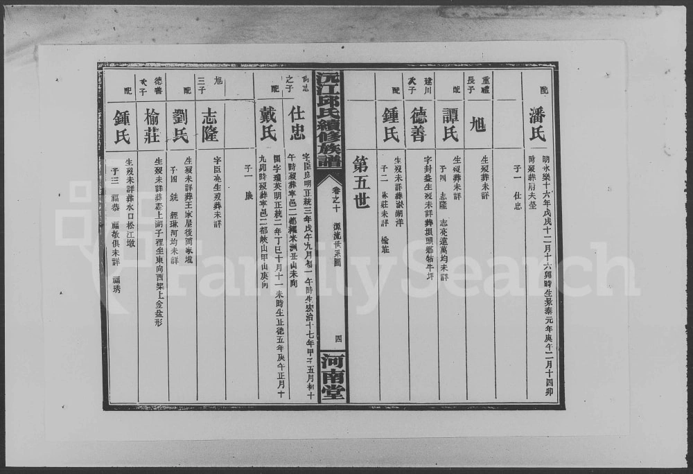 图片[6]-湖南沅江邱氏续修族谱（河南堂）电子版PDF下载-中华家谱网