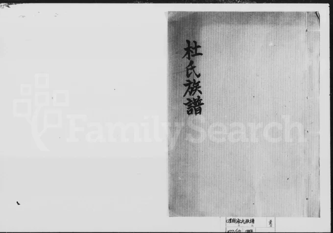 湖南常德张家界杜氏族谱(京兆堂)电子版PDF下载-中华家谱网