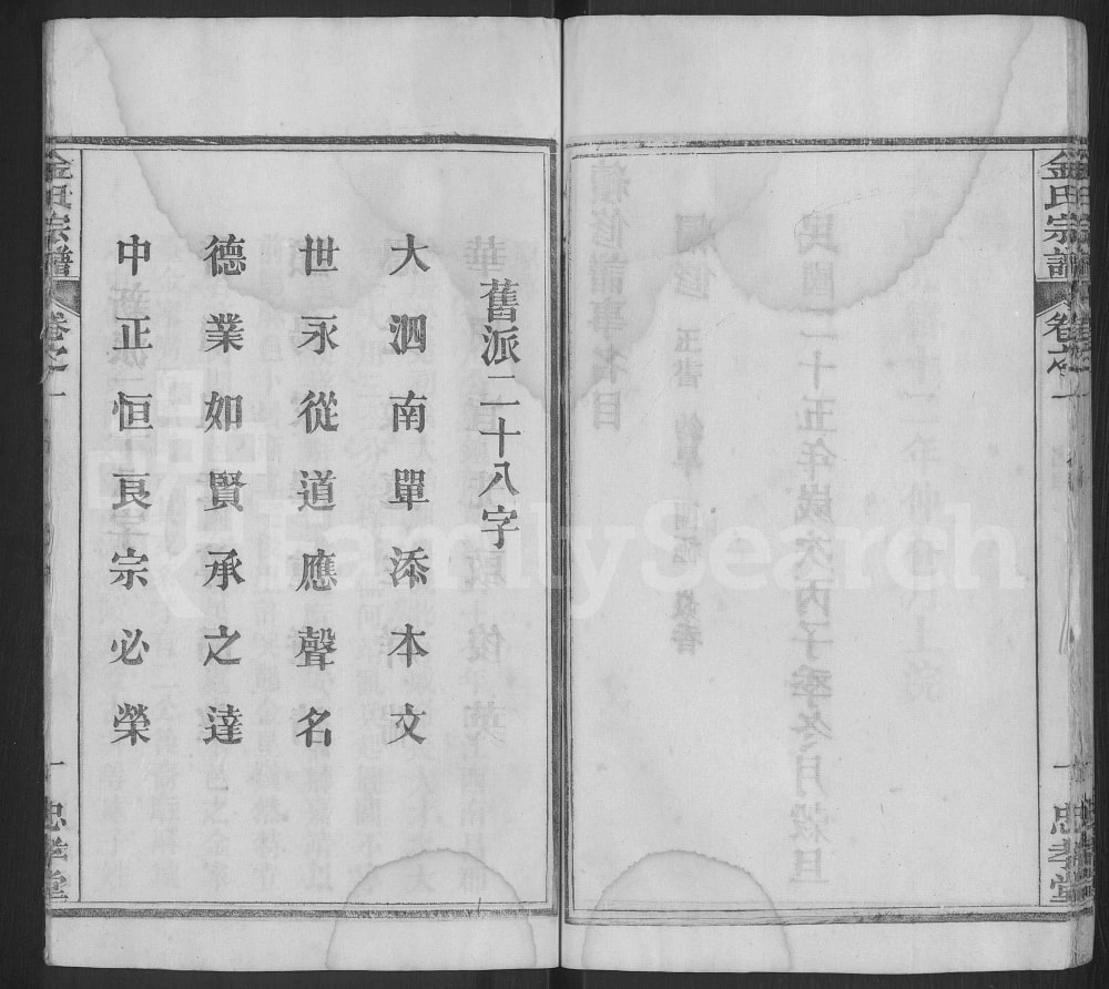 图片[4]-湖北黄冈红安县金氏宗谱（忠孝堂）电子版PDF下载-中华家谱网