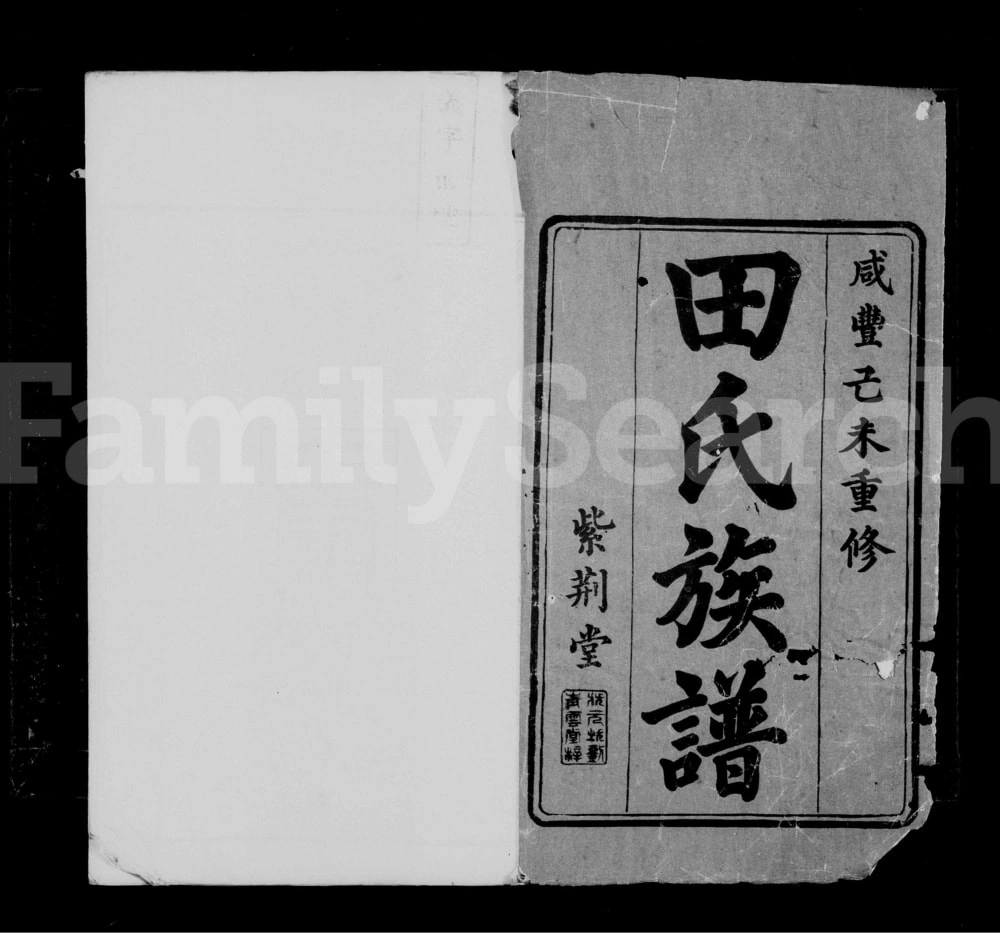 图片[2]-湖南湘乡田氏重修族谱（紫荆堂）电子版PDF下载-中华家谱网